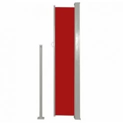 HAPPYSHOPPING Auvent Lateral De Patio 160x300 Cm Rouge -Tente de réception Soldes 40438433 4