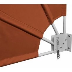 HAPPYSHOPPING Auvent Lateral Pliable De Balcon Terre Cuite 160x240 Cm -Tente de réception Soldes 40438576 4