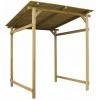HAPPYSHOPPING Auvent De Jardin Bois De Pin Impregne 170 X 170 X 180 Cm -Tente de réception Soldes 40438959 1
