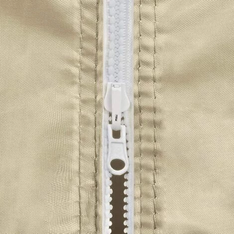 HAPPYSHOPPING Tente Pliable Avec 3 Parois 3 X 4,5 M Creme 4 HAPPYSHOPPING Tente Pliable Avec 3 Parois 3 X 4,5 M Creme – Image 2