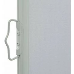 HAPPYSHOPPING Auvent Lateral Retractable De Patio 160 X 300 Cm Gris -Tente de réception Soldes 40440567 4