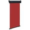 HAPPYSHOPPING Auvent Lateral De Balcon 100x250 Cm Rouge 2 HAPPYSHOPPING Auvent Lateral De Balcon 100x250 Cm Rouge -Tente de réception Soldes 40441844 1