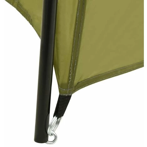 HAPPYSHOPPING Tente De Piscine Tissu 500x433x250 Cm Vert 6 HAPPYSHOPPING Tente De Piscine Tissu 500x433x250 Cm Vert - Image 4