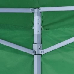 HAPPYSHOPPING Tente Pliable Verte 3 X 3 M Avec 4 Parois -Tente de réception Soldes 41368620 4