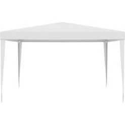 HAPPYSHOPPING Tente De Reception 4x4 M Blanc 11 HAPPYSHOPPING Tente De Reception 4x4 M Blanc -Tente de réception Soldes 41369482 5