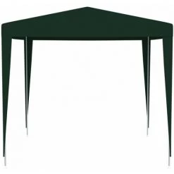 HAPPYSHOPPING Tente De Reception Professionnelle 2,5x2,5 M Vert 90 G/m² -Tente de réception Soldes 41369508 4