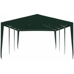 HAPPYSHOPPING Tente De Reception Professionnelle 4x9 M Vert 90 G/m² -Tente de réception Soldes 41369517 4