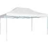 HAPPYSHOPPING Tente Pliable De Reception 3 X 4,5 M Blanc