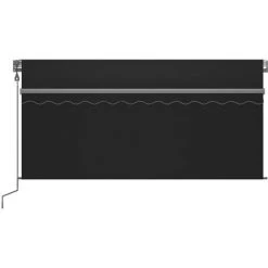 VidaXL Auvent Rétractable Automatique Avec Store 3x2,5 M Anthracite - Anthracite -Tente de réception Soldes 42177845 3