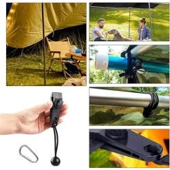 Clip Tente, Tente Pince Bâche Clip De Bâche Auvents Clip Boucle Auvent Outil Avec 10 Crochets à Clip, 10 Cordes Connectées Et 10 Mousquetons Pour Tentes Triomphe 30Pcs 11 Clip Tente, Tente Pince Bâche Clip De Bâche Auvents Clip Boucle Auvent Outil Avec 10 Crochets à Clip, 10 Cordes Connectées Et 10 Mousquetons Pour Tentes Triomphe 30Pcs -Tente de réception Soldes 42297624 5