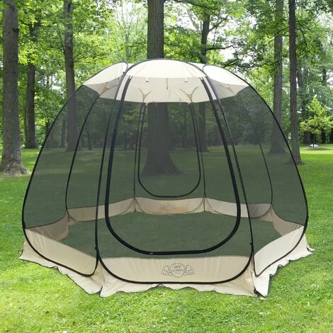 SKY LANTERN Tonnelle Pliante 8-10 Personnes Montage Facile - Tonnelle De Jardin Moustiquaire Octogonale - Tente De Camping, Abri Spa, Tonnelle Pliante 3 SKY LANTERN Tonnelle Pliante 8-10 Personnes Montage Facile - Tonnelle De Jardin Moustiquaire Octogonale - Tente De Camping, Abri Spa, Tonnelle Pliante
