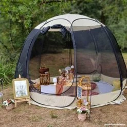 SKY LANTERN Tonnelle Pliante 8-10 Personnes Montage Facile - Tonnelle De Jardin Moustiquaire Octogonale - Tente De Camping, Abri Spa, Tonnelle Pliante 9 SKY LANTERN Tonnelle Pliante 8-10 Personnes Montage Facile - Tonnelle De Jardin Moustiquaire Octogonale - Tente De Camping, Abri Spa, Tonnelle Pliante -Tente de réception Soldes 42437013 3