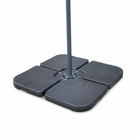 ALICE'S GARDEN Store Double Pente - Penne 4x3m Taupe - Système Manuel à Manivelle. Auvent Sur Pieds. Store De Terrasse Largeur 395cm. Toile Polyester Enduite 280g. - Taupe 7 ALICE'S GARDEN Store Double Pente - Penne 4x3m Taupe - Système Manuel à Manivelle. Auvent Sur Pieds. Store De Terrasse Largeur 395cm. Toile Polyester Enduite 280g. - Taupe - Image 5