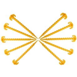 DKSFJKL Terrasse Et Revêtement De Sol Extérieur Piquets De Tente, Ancrage Au Sol En Spirale, Sur La Plage Et La Pelouse Pour Sécuriser Les Animaux, Tentes, Auvents Et Couvertures De Plage, Etc., Paquet De 10 Pièces En Plastique -Tente de réception Soldes 42740551 2