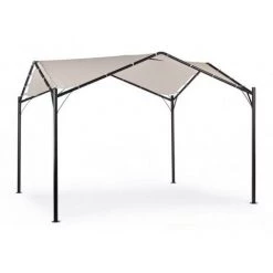 BIZZOTTO Gazebo Dôme Pour Le Jardin Gris Anthracite 3,5x3,5xh 260 Cm
