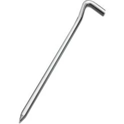 BEARSU Lot De 20 Sardines Tente, Piquets De Tente En Métal, Sardines Camping, Piquets De Fixation, Sardines Piquet Tente Pour Sols Durs 18cm Idéal Pour Le Jardinage, Le Camping, La Pêche Et La Tente -Tente de réception Soldes 43443318 3