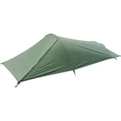 ASUPERMALL Tente De Camping En Plein Air Ultralegere Tente De Camping Pour Une Personne Tente Resistante A L'Eau Tente De Sac De Couchage Portable Avec Support En Aluminium Pour L'Aviation, Vert Armee