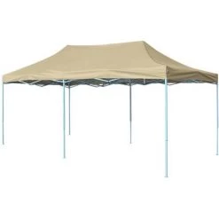 Tente De Réception Pliable 3x6 M Blanc Crème VidaXL