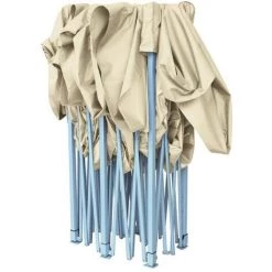 Tente De Réception Pliable 3x6 M Blanc Crème VidaXL -Tente de réception Soldes 4490329 5