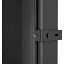 Femor Auvent Store Latéral Rétractable, Paravent Extérieur Brise-Vue, Abri Soleil, Supports Et Base De Rouleau En Aluminium Pour Jardin, Balcon, Terrasse - 300X160cm, 280 G/㎡, Gris -Tente de réception Soldes 44908738 5