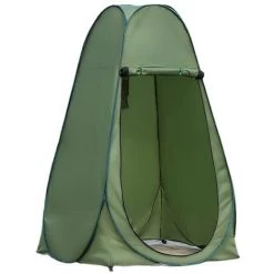 DENUOTOP Tente De Douche Camping Pop Up Extérieure Portable 120×120×200cm Tente De Toilette Escamotable Tente De Vestiaire Extérieure Portable Avec Sacs De Transport