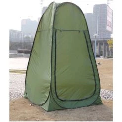 DENUOTOP Tente De Douche Camping Pop Up Extérieure Portable 120×120×200cm Tente De Toilette Escamotable Tente De Vestiaire Extérieure Portable Avec Sacs De Transport -Tente de réception Soldes 45331232 4