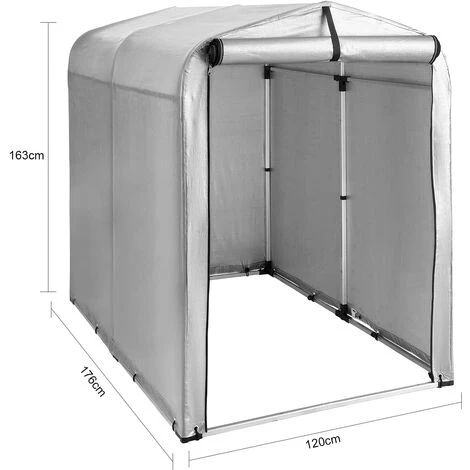 SoBuy KLS11 Abri De Vélo Bike Shelter Garage Pour Vélo Tente Garage Multifonctionnel Tentes De Vélo 5 SoBuy KLS11 Abri De Vélo Bike Shelter Garage Pour Vélo Tente Garage Multifonctionnel Tentes De Vélo - Image 3