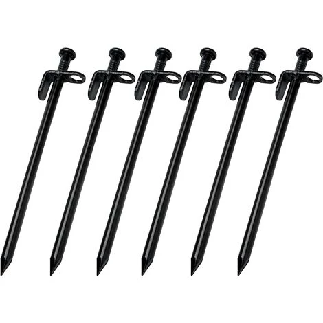 TANABATA Piquets De Tente En Acier 20 Cm 30 Cm Piquets De Fixation Solides Sardines Sol Dur Avec Pochette De Rangement Pour Camping Bâche Plage 3 TANABATA Piquets De Tente En Acier 20 Cm 30 Cm Piquets De Fixation Solides Sardines Sol Dur Avec Pochette De Rangement Pour Camping Bâche Plage