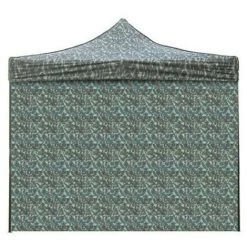 EVERGREEN Housse Latérale Pour Gazebo Militaire étanche Pour Gazebo Refermable 300x300 Cm