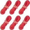 Kueatily Corde De Camping Pour Tente Réfléchissante 6PCS (rouge) -Tente de réception Soldes 46470673 1