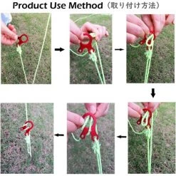 ECHOO Tendeur De Corde Tendeur Camping En Alliage D'Aluminium Crochet Ajusteur De Corde Durable Antidérapant Pour Tente Bâche Randonnée Camping 9 ECHOO Tendeur De Corde Tendeur Camping En Alliage D'Aluminium Crochet Ajusteur De Corde Durable Antidérapant Pour Tente Bâche Randonnée Camping -Tente de réception Soldes 46957130 3