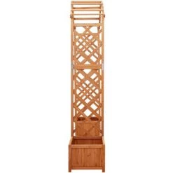 VidaXL Pergola De Jardin Avec Jardinière Bois Pin Massif - Brun 9 VidaXL Pergola De Jardin Avec Jardinière Bois Pin Massif - Brun -Tente de réception Soldes 47154750 3