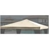 CAPALDO Haut De La Serviette Gazebo Couverture De Remplacement BOIS 3x3 Mt. - BEIGE -Tente de réception Soldes 4747516 1