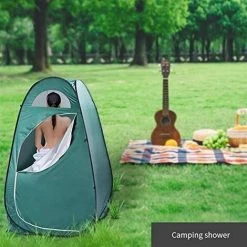 AIDUCHO Tente Portable D'extérieur Pour Salle De Toilette Pop-up Vert Armée -Tente de réception Soldes 47738413 4
