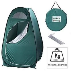 AIDUCHO Tente Portable D'extérieur Pour Salle De Toilette Pop-up Vert Armée -Tente de réception Soldes 47738413 5