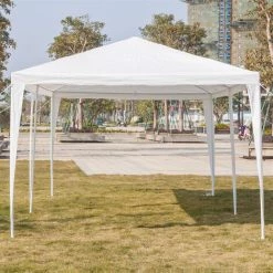 AIDUCHO Garden Réception 3 X 6 M,: à Utiliser Comme Pavillon - Pergola, Tente De Jardin, Chapiteau Ou Tonnelle - Blanc -Tente de réception Soldes 47992083 4