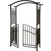 MAXSTORE Arche En Bronze Avec Portillon Pour Plante Grimpante - 207 X 130 X 50 Cm 1 MAXSTORE Arche En Bronze Avec Portillon Pour Plante Grimpante - 207 X 130 X 50 Cm -Tente de réception Soldes 48369554 1