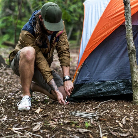 RELAXDAYS Sardines, Lot De 96, Arrondis, Sols Normaux & Durs, Sardines Camping, Fer Zingué, 18 Cm De Long, Argenté 6 RELAXDAYS Sardines, Lot De 96, Arrondis, Sols Normaux & Durs, Sardines Camping, Fer Zingué, 18 Cm De Long, Argenté - Image 4