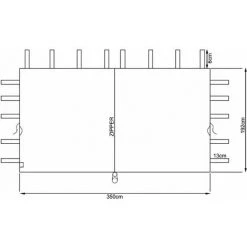 Quick-Star 2 Seitenteile Mit RV 250x192cm 350x192cm Für Pavillon Nizza 3x3m Seitenwand Taupe RAL 7006 -Tente de réception Soldes 49240255 4