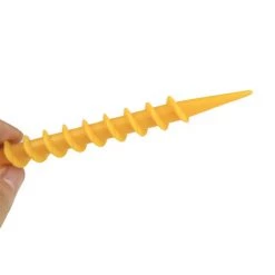 KARTOKNER 10 Pièces Piquets Camping Durables Plastique, Clous Tente Plastique, Visser Piquets Tente, Clous Tente D'extérieur, Piquets Camping Auvent, Pour Fixer Tentes (20cm) -Tente de réception Soldes 49344514 3