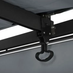 HESPERIDE Tonnelle Moai 3x4 M Ardoise Hespéride - Gris - Gris Ardoise -Tente de réception Soldes 49451706 5