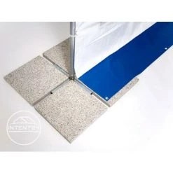 INTENT24.FR Kit De Stabilisation Pour Pieds De Tente (qté X2) 45 X 45 Cm -Tente de réception Soldes 50003620 3
