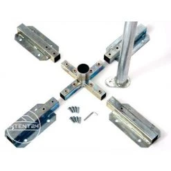 INTENT24.FR Kit De Stabilisation Pour Pieds De Tente (qté X2) 45 X 45 Cm -Tente de réception Soldes 50003620 4