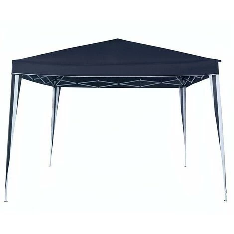 TERRE JARDIN Tonnelle Pliante 3 X 3 M Bleue 3 TERRE JARDIN Tonnelle Pliante 3 X 3 M Bleue
