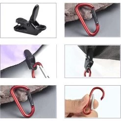 Pince Bâche Clip Tente Alliage,Triomphe 12 Pièces Coupe-Vent Clip Bâche Réutilisable, Réutilisable Clip Pour Auvent, Pour Couverture D'auvent De Piscine Fixe, Tente, Trampoline, Auvent De Bateau 11 Pince Bâche Clip Tente Alliage,Triomphe 12 Pièces Coupe-Vent Clip Bâche Réutilisable, Réutilisable Clip Pour Auvent, Pour Couverture D'auvent De Piscine Fixe, Tente, Trampoline, Auvent De Bateau -Tente de réception Soldes 50949918 5