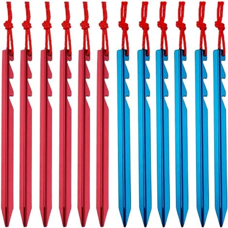 DKSFJKL 12 Pcs Clous De Tente Légers Et Lourds De Clous De Tente Clou Triangulaire Réglable Multi-Dents Pour Le Camping De Plein Air, Les Voyages à Pied, Les Plages Et Les Plages 18CM 3 DKSFJKL 12 Pcs Clous De Tente Légers Et Lourds De Clous De Tente Clou Triangulaire Réglable Multi-Dents Pour Le Camping De Plein Air, Les Voyages à Pied, Les Plages Et Les Plages 18CM