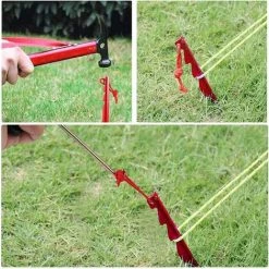 DKSFJKL 12 Pcs Clous De Tente Légers Et Lourds De Clous De Tente Clou Triangulaire Réglable Multi-Dents Pour Le Camping De Plein Air, Les Voyages à Pied, Les Plages Et Les Plages 18CM 9 DKSFJKL 12 Pcs Clous De Tente Légers Et Lourds De Clous De Tente Clou Triangulaire Réglable Multi-Dents Pour Le Camping De Plein Air, Les Voyages à Pied, Les Plages Et Les Plages 18CM -Tente de réception Soldes 50995125 3