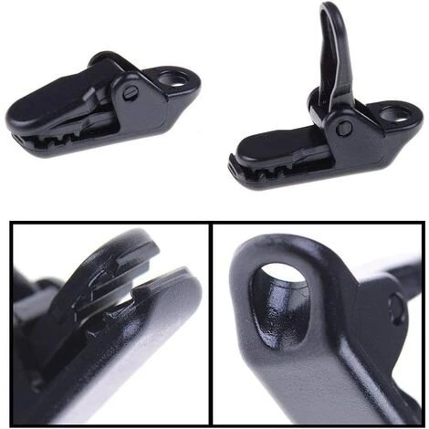 SUPERMARKET 50Pcs/ Sac Noir Tente Clips, Coupe-vent Pour Auvent Colliers De Serrage Plastique Vent Corde Auvents Clip Tente De Camping SE Fixe Pour Extérieur,Superma 6 SUPERMARKET 50Pcs/ Sac Noir Tente Clips, Coupe-vent Pour Auvent Colliers De Serrage Plastique Vent Corde Auvents Clip Tente De Camping SE Fixe Pour Extérieur,Superma – Image 4