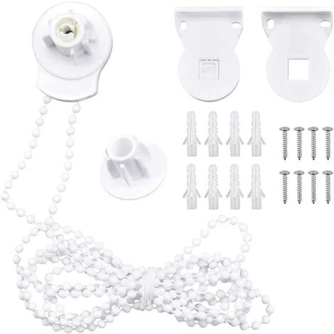 SUPERMARKET Fixations De Store Enrouleur - Supports De 25 Mm Pour Réparation De Stores Roulants - Kit De Réparation - Accessoires Pour Réparation De Rideaux Avec Chaîne Perlée Et Vis Pour Fenêtres,Superma 3 SUPERMARKET Fixations De Store Enrouleur - Supports De 25 Mm Pour Réparation De Stores Roulants - Kit De Réparation - Accessoires Pour Réparation De Rideaux Avec Chaîne Perlée Et Vis Pour Fenêtres,Superma