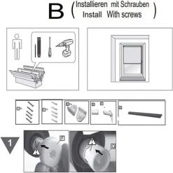 SUPERMARKET Fixations De Store Enrouleur - Supports De 25 Mm Pour Réparation De Stores Roulants - Kit De Réparation - Accessoires Pour Réparation De Rideaux Avec Chaîne Perlée Et Vis Pour Fenêtres,Superma 10 SUPERMARKET Fixations De Store Enrouleur - Supports De 25 Mm Pour Réparation De Stores Roulants - Kit De Réparation - Accessoires Pour Réparation De Rideaux Avec Chaîne Perlée Et Vis Pour Fenêtres,Superma -Tente de réception Soldes 51279009 4